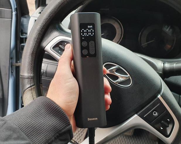 Обзор универсального автомобильного компрессора Baseus Super Mini: компактный, удобный, умный