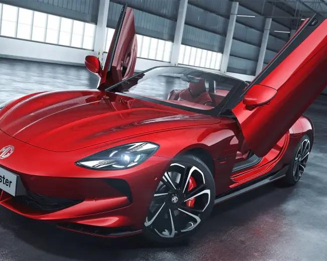 Китайский родстер MG Cyberster с внешностью Lamborghini выходит на российский рынок