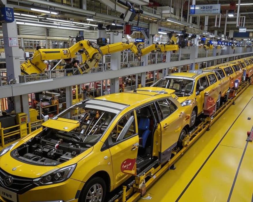 Changan открыл завод на основе искусственного интеллекта.</p>
<p>В нем более 1400 роботов самостоятельно собирают автомобили