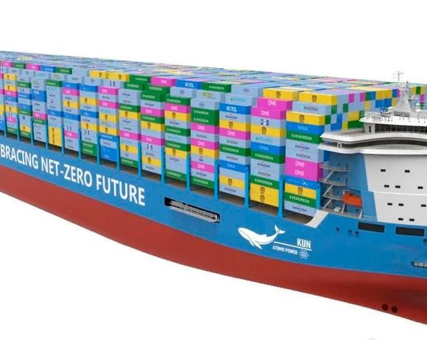 Подешевеют ли морские контейнерные перевозки? Представлен атомоход на 24000 TEU