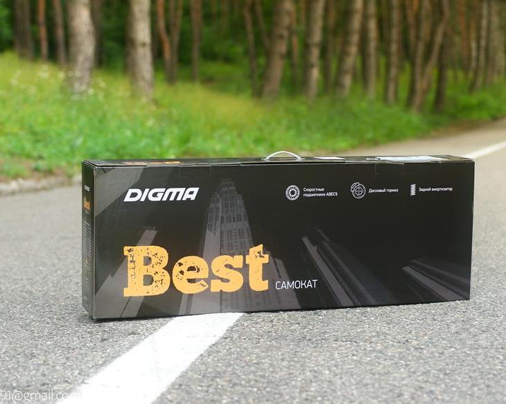 Обзор городского самоката Digma Best SU