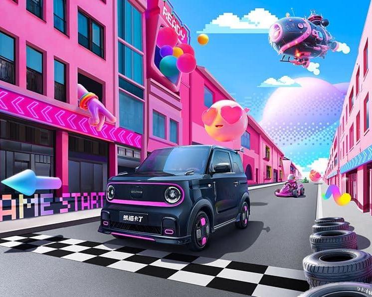 Дешевле бюджетной Lada Granta. Компактный электрический микрокар Geely Panda Go Kart Edition представили в Китае