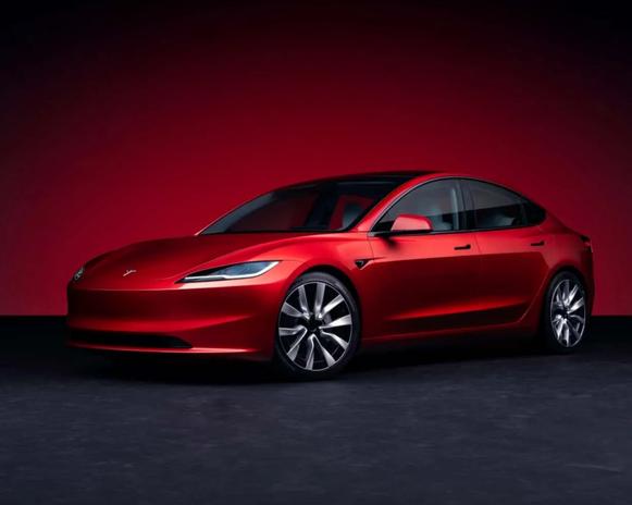 Tesla Model 3 рестайлинг: новая внешка, полная шумоизоляция и увеличенный запас хода